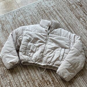 Cream Puffer Jacket